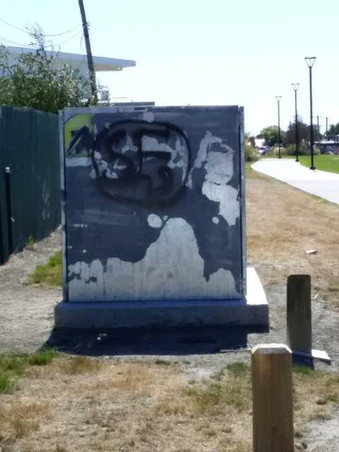 Graffiti, a report photo