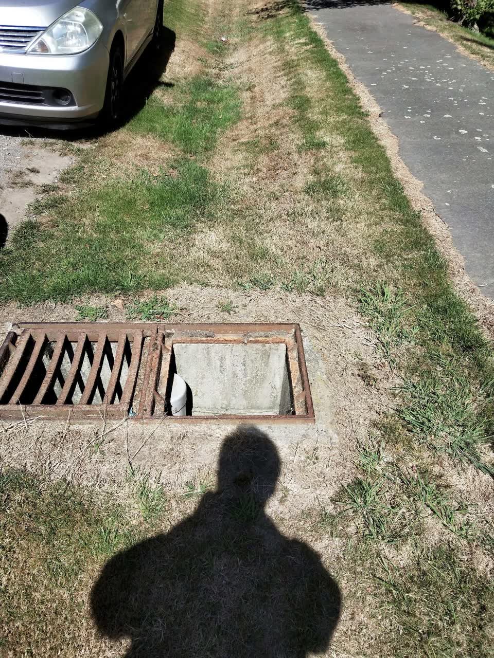 The photograph attached to this wastewater/stormwater report