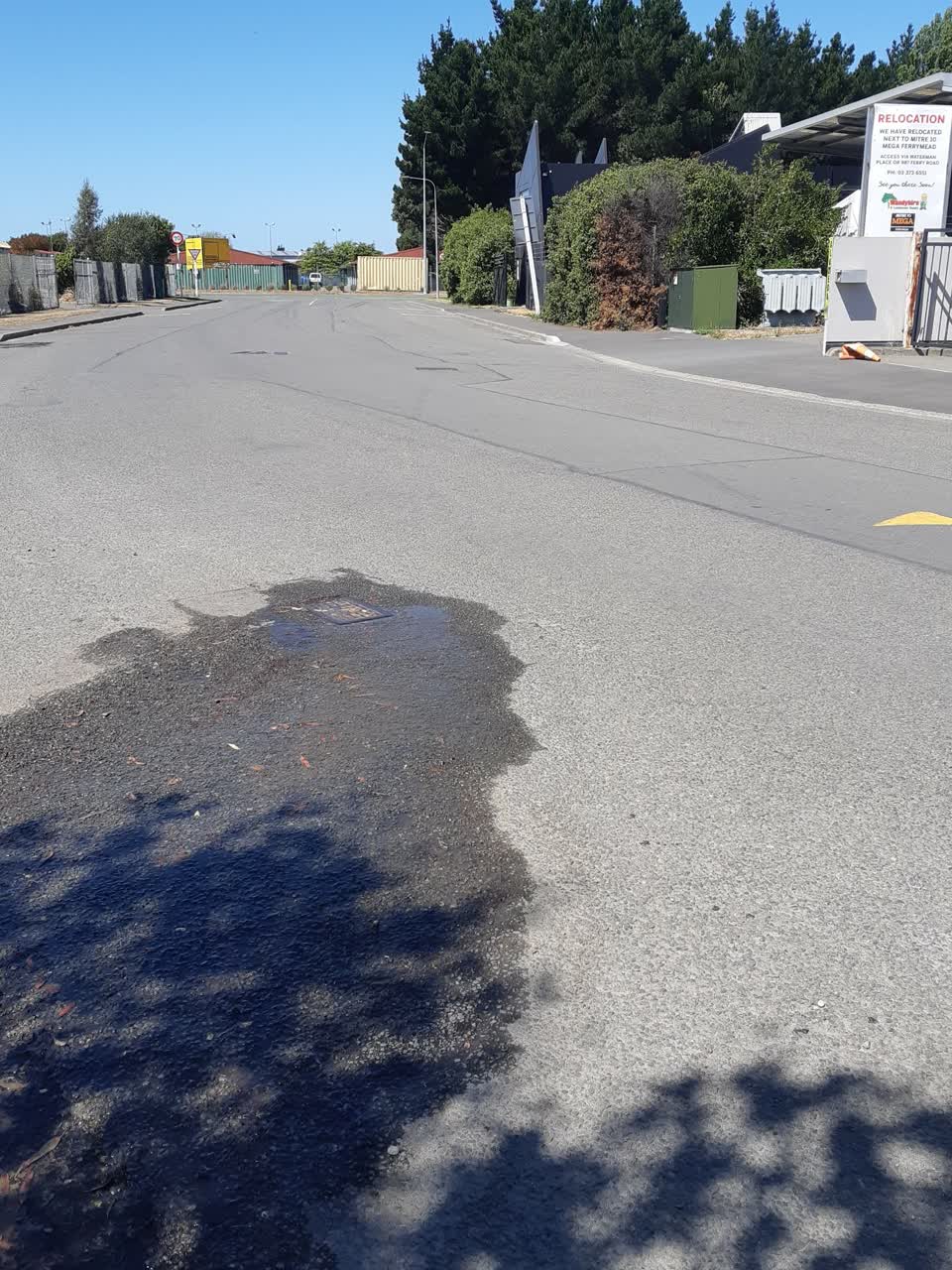 The photograph attached to this water supply report