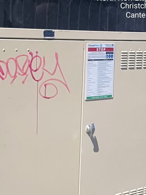 Graffiti, a report photo