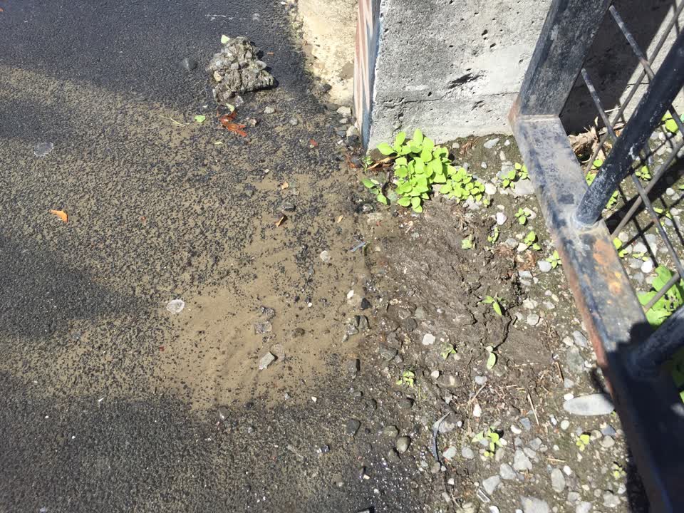 The photograph attached to this water supply report