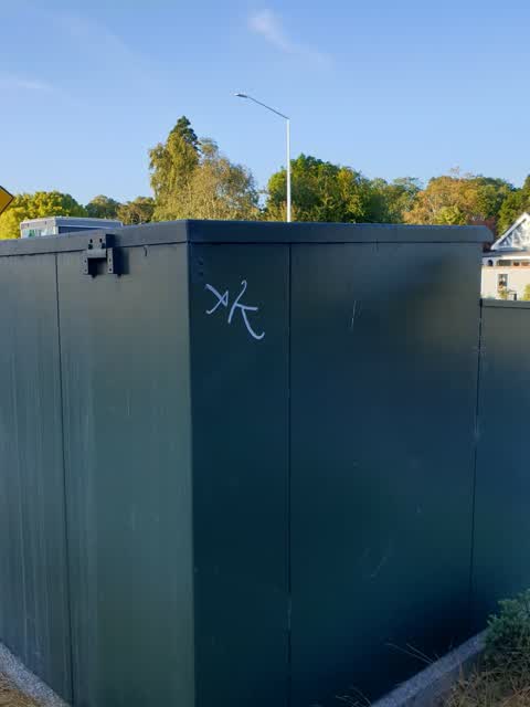 Graffiti, a report photo