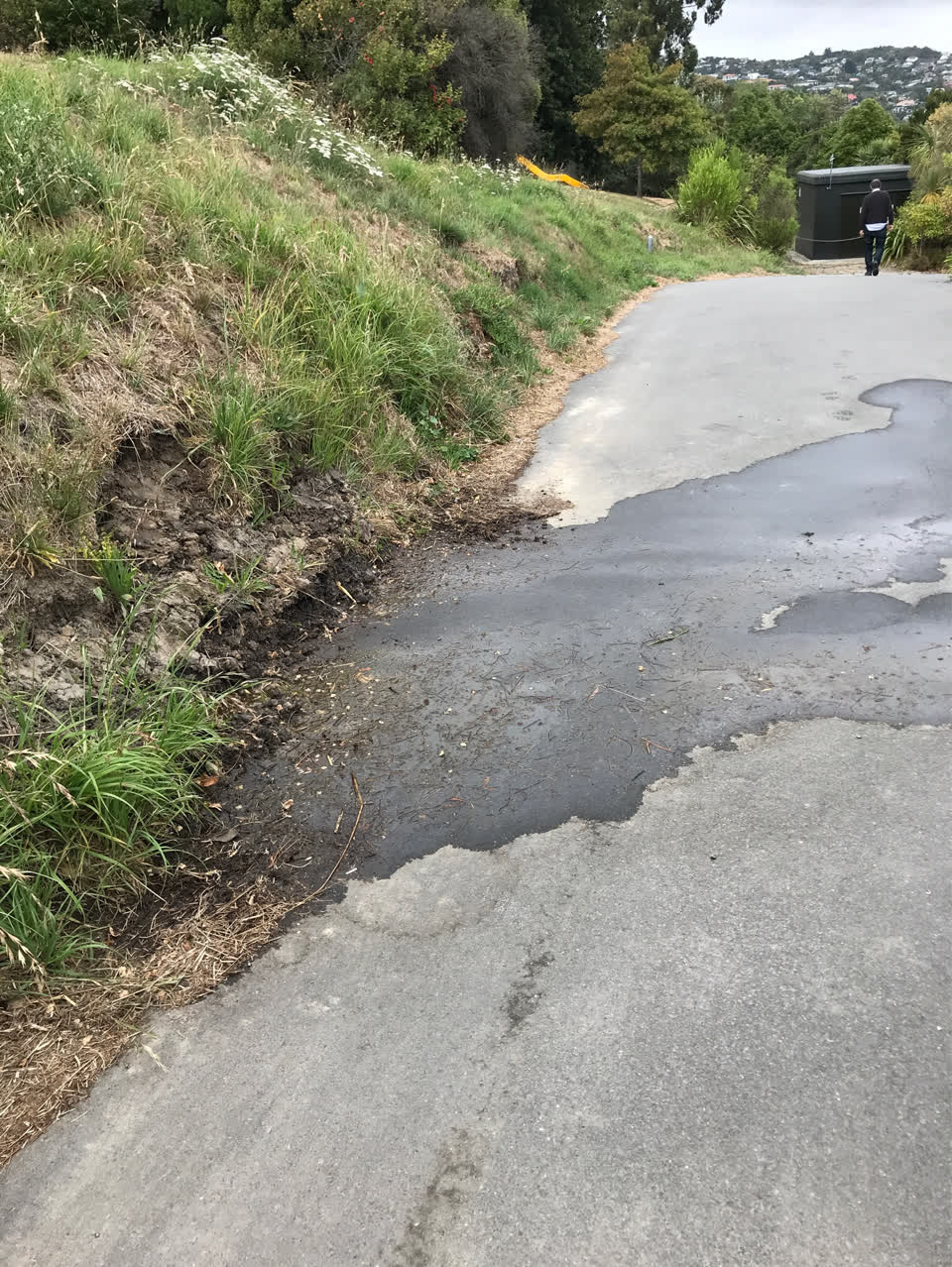 The photograph attached to this water supply report