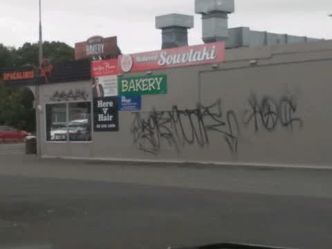 Graffiti, a report photo