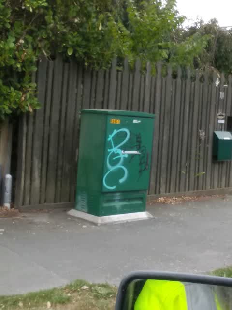 Graffiti, a report photo