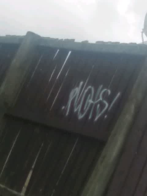 Graffiti, a report photo