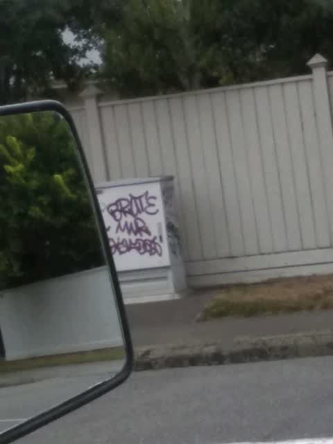 Graffiti, a report photo