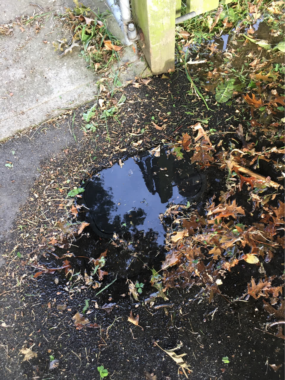 The photograph attached to this water supply report