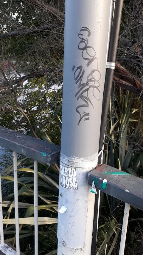 Graffiti, a report photo