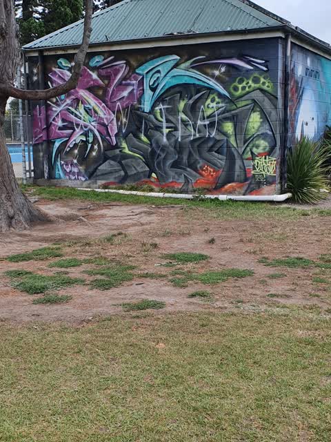 Graffiti, a report photo
