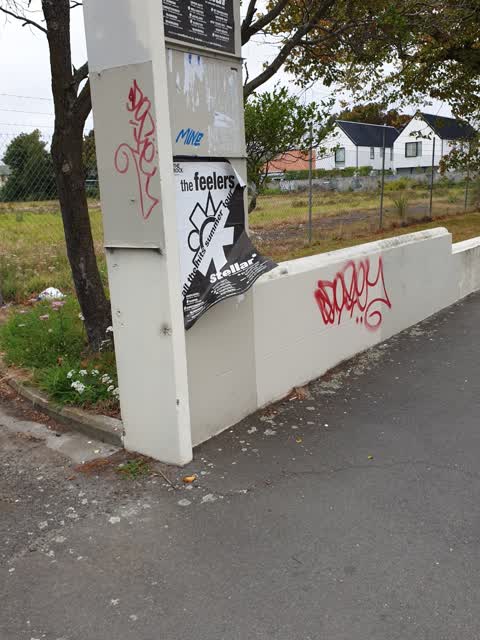 Graffiti, a report photo