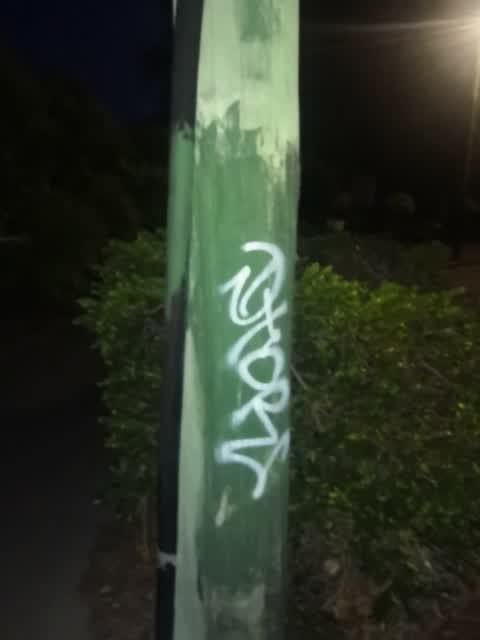 Graffiti, a report photo