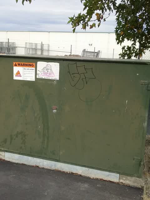 Graffiti, a report photo