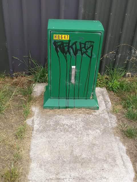 Graffiti, a report photo
