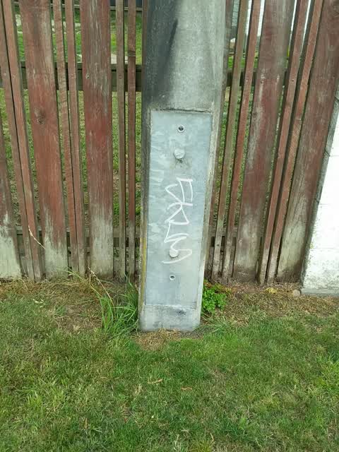 Graffiti, a report photo