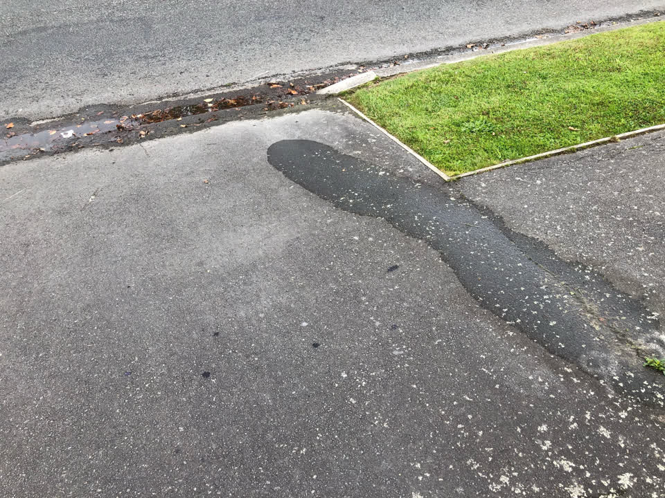 The photograph attached to this water supply report