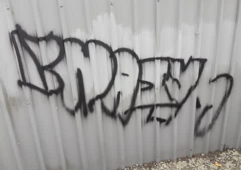 Graffiti, a report photo