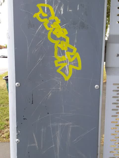 Graffiti, a report photo