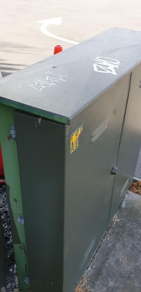 Graffiti, a report photo