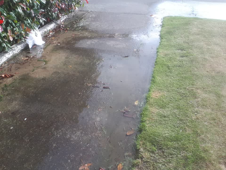 The photograph attached to this water supply report