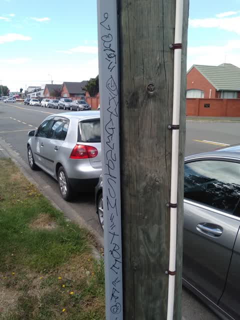 Graffiti, a report photo