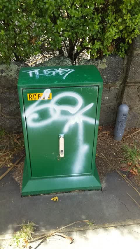 Graffiti, a report photo