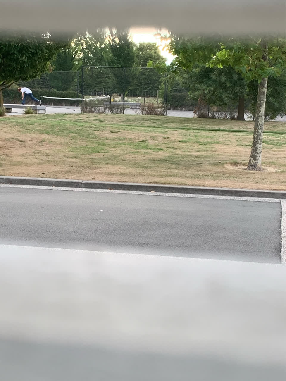 The photograph attached to this parks report