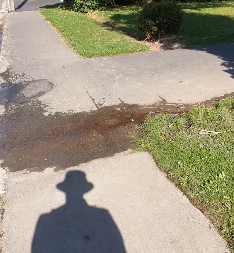 The photograph attached to this water supply report