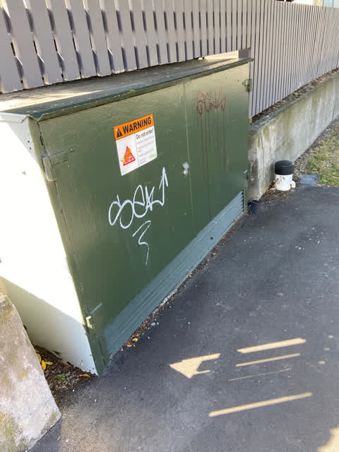 Graffiti, a report photo