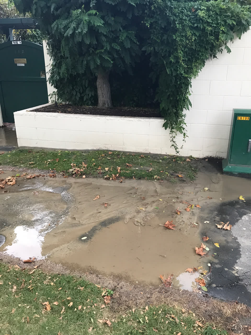 The photograph attached to this water supply report