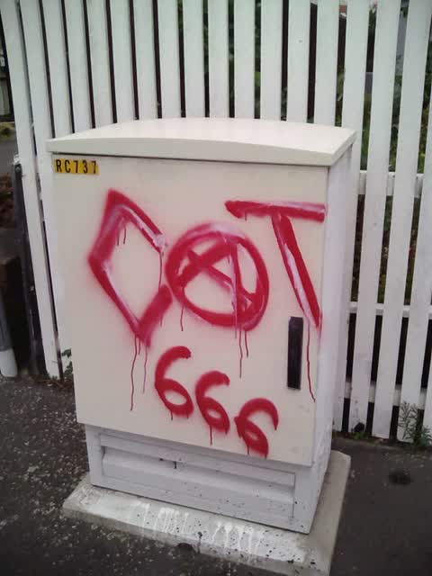 Graffiti, a report photo