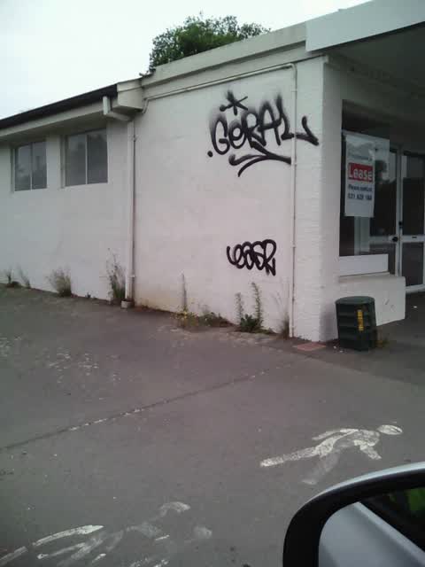 Graffiti, a report photo
