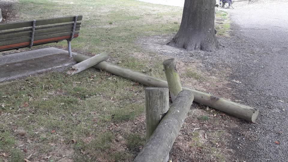 The photograph attached to this parks report
