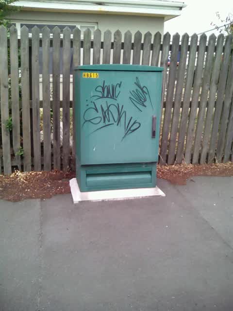 Graffiti, a report photo