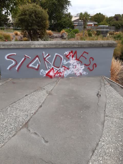 Graffiti — a report photo