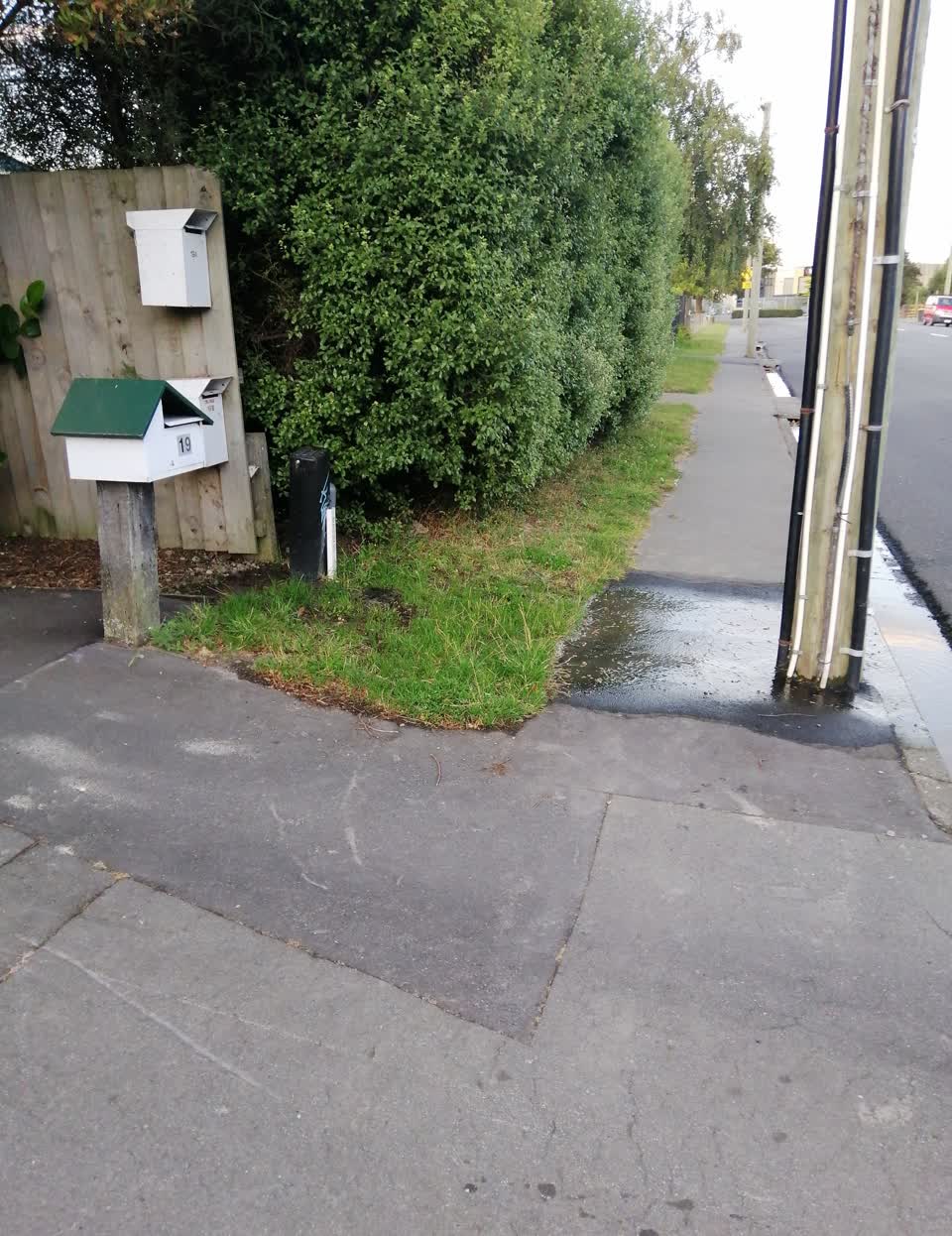 The photograph attached to this water supply report