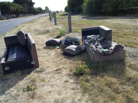 Rubbish/Recycling — a report photo