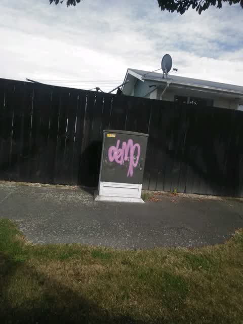 Graffiti, a report photo