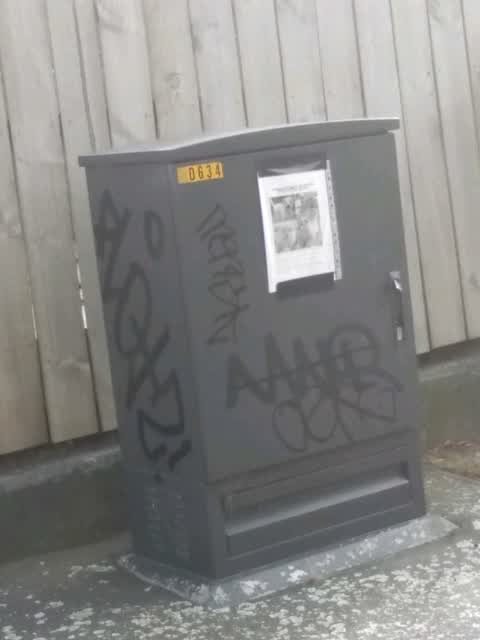 Graffiti, a report photo