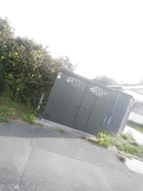Graffiti, a report photo