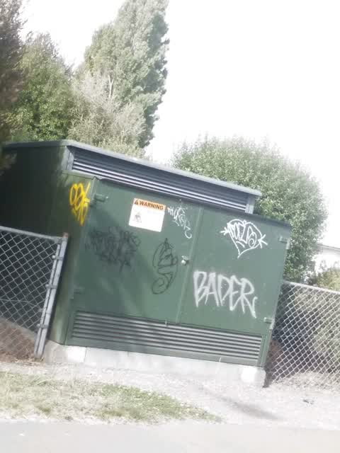Graffiti, a report photo