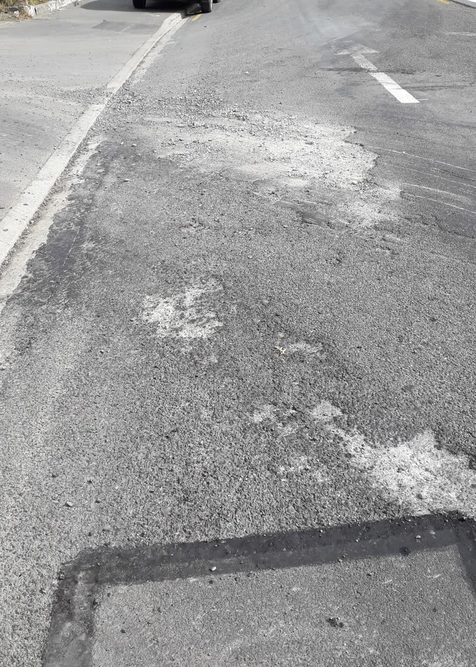 The photograph attached to this water supply report