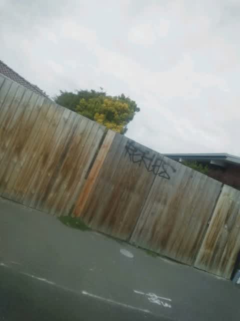 Graffiti, a report photo