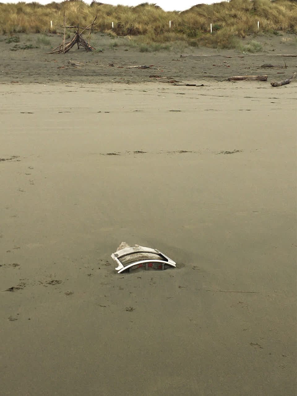 The photograph attached to this wastewater/stormwater report