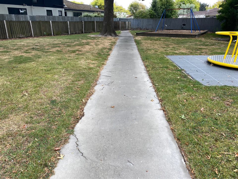 The photograph attached to this parks report