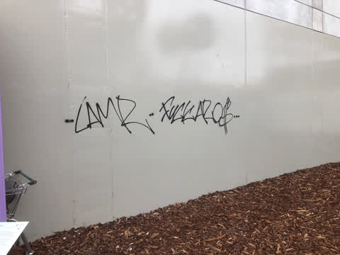 Graffiti, a report photo