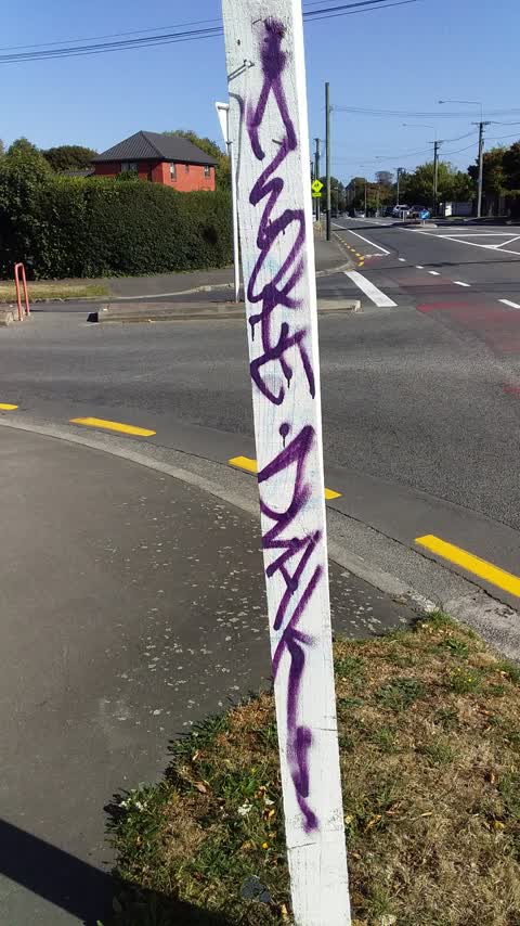 Graffiti, a report photo