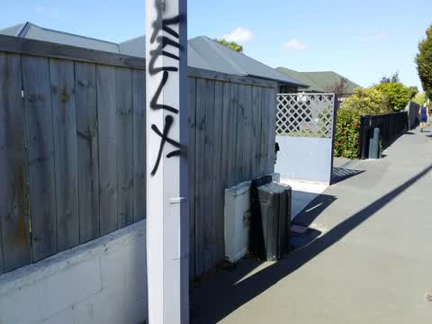 Graffiti, a report photo