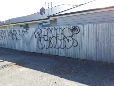 Graffiti, a report photo