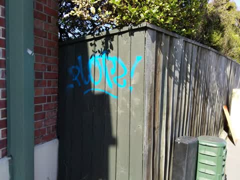 Graffiti — a report photo